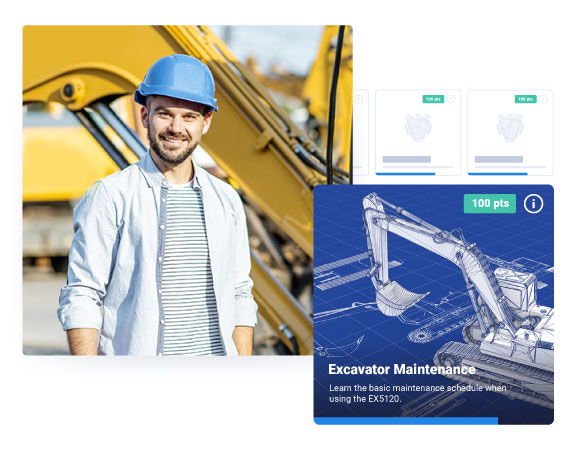 Partner learning portal with online training courses